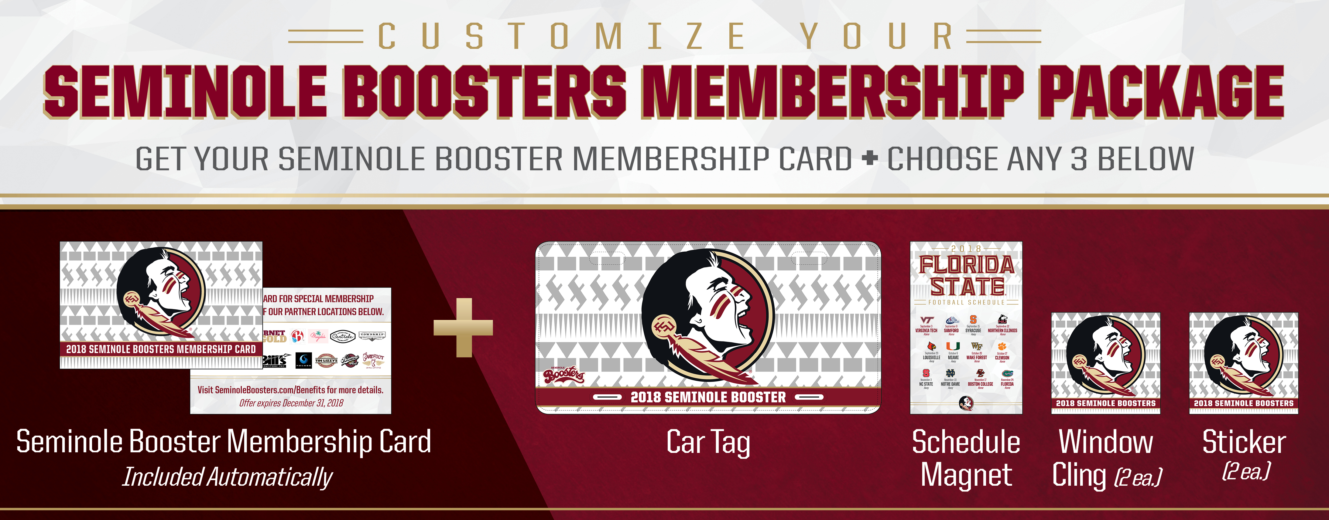 Florida State Booster Gifts